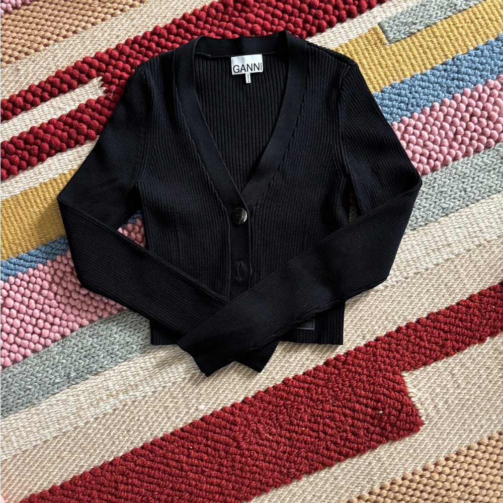 Ganni Black Women's Sweater